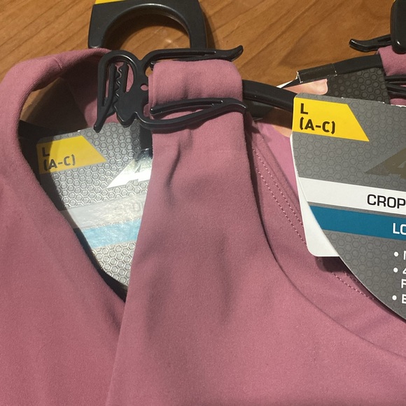 AVIA women’s low support trainer crop sports bras; size: L. You get 2 of them. - Picture 5 of 6